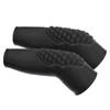 2 Pcs Kids Knee Pads Black Soft Breathable Lightweight Impact