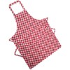 Nightwear Heaven 100% UK Made Chefs Check Aprons - 4