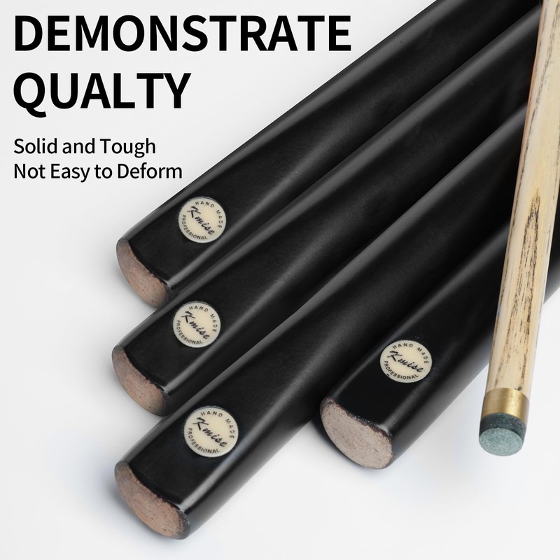 Kmise Short Kids Pool Cue Stick, 42 Inch Hardwood Pool