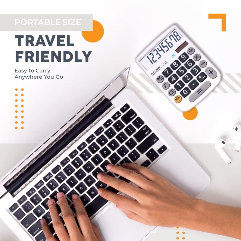 CATIGA CD-8185 Office and Home Style Calculator - 8-Digit LCD