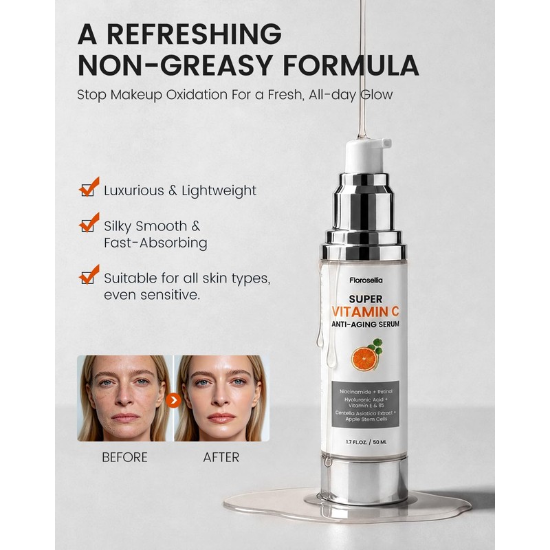 Super C Serum for Mature Skin – All-in-One Vitamin C