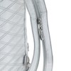 Baggallini Damen Umwandelbarer Neapel wandelbarer Rucksack, Silber-metallische Steppdecke, Einheitsgröße