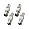 ZOERAX Cat 6A RJ45 Connectors Tool Free, 10 Gbps 500