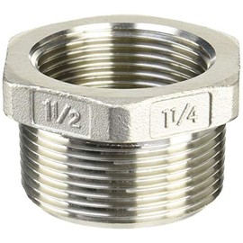 OHEN Industrial Stainless Steel Bushing 1 1/2X1 1/4