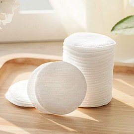 FOMIYES 80pcs makeup remover pads for face reusable cotton pads cotton rounds clean face remover cotton face cotton pads facial sponges clean pads face round cotton hydrating rag white