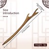8 Pieces Wooden Hair Sticks Japanese Hair Chopstick for Women