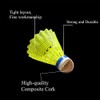 Senston Badminton Shuttlecocks 6 pcs Nylon Shuttlecocks Badminton Ball for