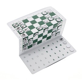 WE Games Mini Magnetic Chess Game - Portable Trifold Travel Chessboard, Perfect Travel Chess Set for Adults, 8 in.
