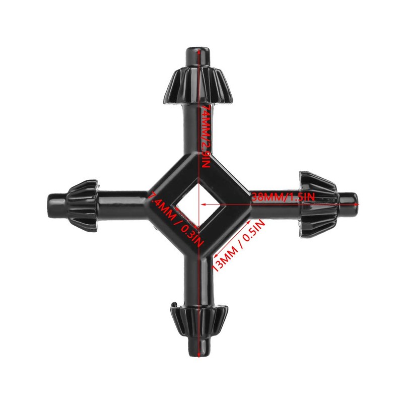 4 in 1 Drill Chuck Key Hand Drill Key Hand