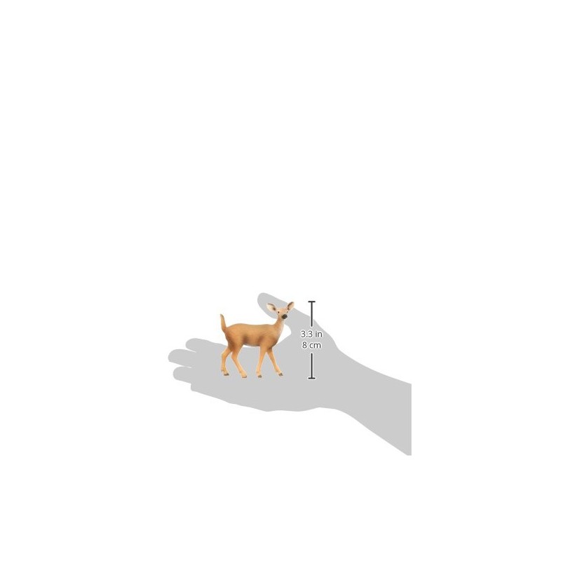 Schleich Doe with Tail (White)