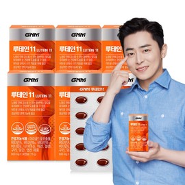 Lutein 11 6 Boxes / 6 Vitamins + 4 Minerals for Eye Health Vitamin B Zinc Folic Acid / 루테인 11 6박스  비타민 6종 + 미네랄 4종 눈건강 비타민B 아연 엽산