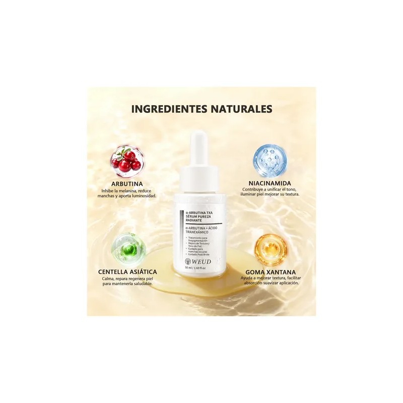 Kit Facial Tónico Vit C Antioxidante + Sérum Iluminador Weud
