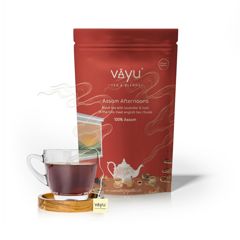 Vayu Tea & Blends - Assam Afternoons | 100% Assam