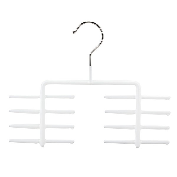 Mawa 610006000 Necktie Hanger, Non-Slip, White (06), White, 6 Mawa Hanger, Storage, Non-Slip, Functional Design, Closet