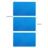50Pcs Blue 0.45mm Thicken Marking Metal Card Test Material Nameplate