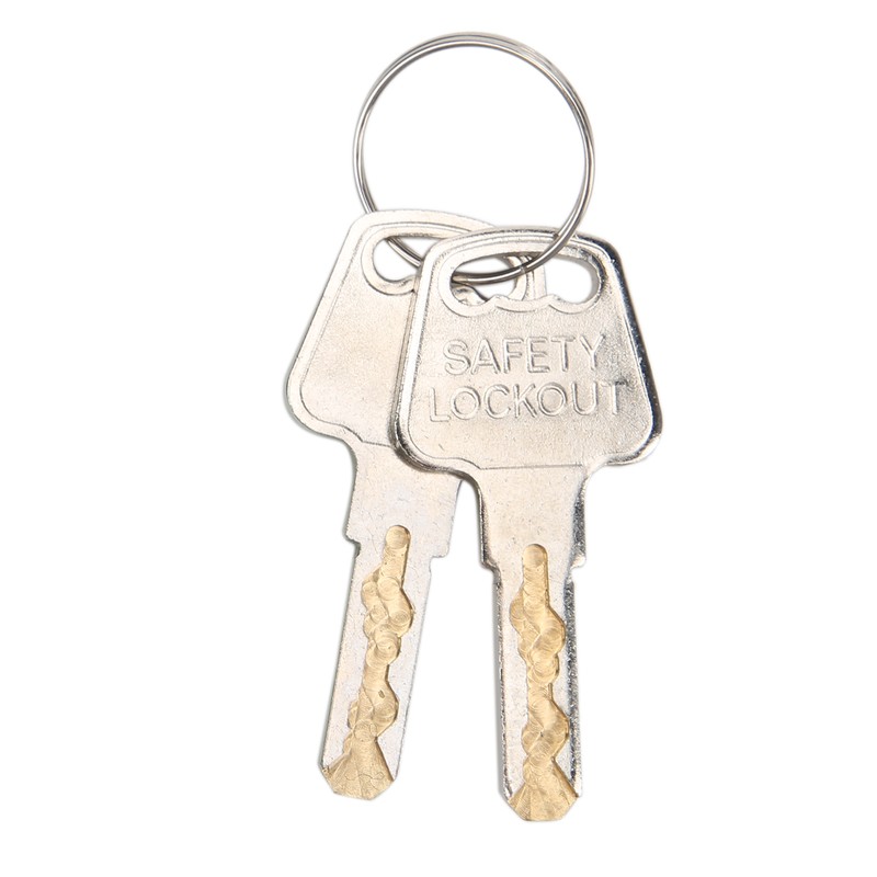 10 Sets 38mm Lockout Lock Dustproof Nylon Industrial Engineering Insulation