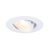 Paulmann 92109 Recessed Light Set of 3 Swivelling Round 90