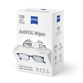 ZEISS AntiFOG wipes, 120 count