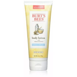Burt's Bees Naturally Nourishing Milk & Honey Body Lotion 6 oz (2 Pack)