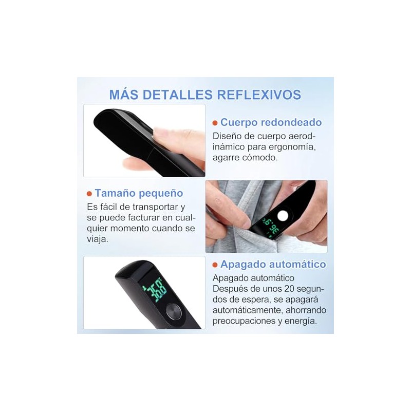 Termómetro Digital de lectura de Bolsillo Ultra Portátil termometro digital,termómetro