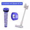 Meiso Paquete De 4 Filtros Para Dyson V7, V8 Animal