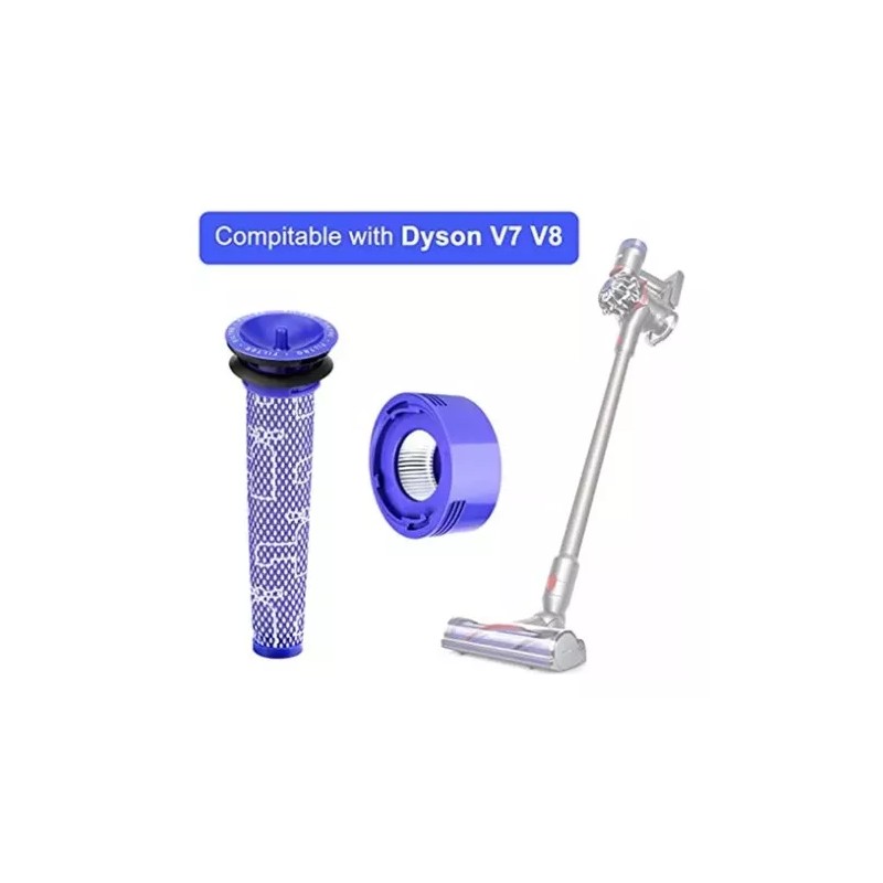 Meiso Paquete De 4 Filtros Para Dyson V7, V8 Animal