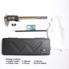 Auto-Off Inch/Millimeter/Fraction 6 inch Digital caliper Measuring Tool Micrometer Stainless