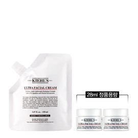 (8) Kiehl's Moisture Barrier Cream Refill Pouch 150ml Set (+28ml original capacity) / (8) 키엘 수분 장벽 크림 리필 파우치 150ml 세트 (+28ml 정품용량)