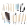 36Pcs Pottery Clay Sculpting Tools Kit Set Ceramic Carving Sculpting