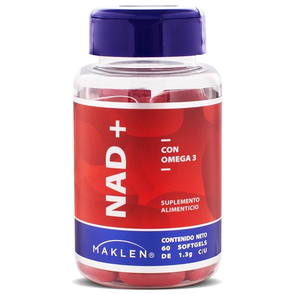 Maklen NAD - NAD Omega 3 - Suplemento Premium, Antioxidante