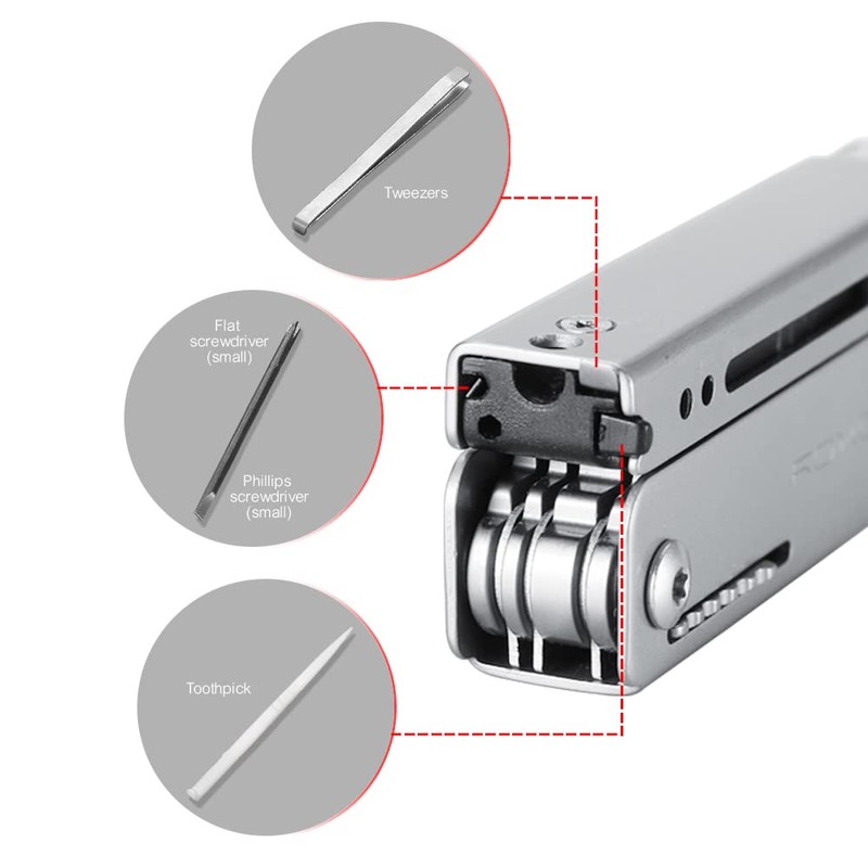 ROXON M3 13 in 1 Multi Scissors EDC with Toothpick
