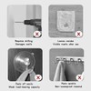 PapaPick Adhesive Wall Hook, 16 piece set heavy-duty thickened self-adhesive