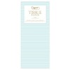 Caspari Mini Stripe Gift Tissue Paper in Robin's Egg -
