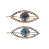 2 Pcs Blue Evil Eye Hair Clips Eye Style Hairpins