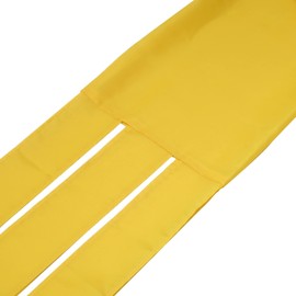 2 Pack Yellow WindSock Solid Color Flag,Stripes Wind Socks For Yard And Garden Flag,Front Porch Hanging Waterproof Suitable For Every Season,60Inch.