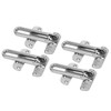 4 Pcs Swing Bar Lock Zinc Alloy Extra Thick Arm