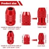 Abizarch 2Pcs Drill Depth Stop, Adjustable Drill Bit Stop Collar