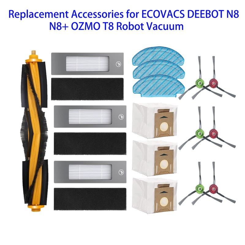 Replacement Accessories for ECOVACS DEEBOT N8 N8+ N10 Robot Vacuum