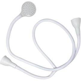 WARESHARK Double Tap Shower Head Attachment for Baby Pet Washing & Dresser Hair Attachment for Bath Portable Pet Shower Head Push On Mixer