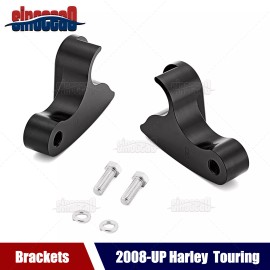 SI For 2008-2024 Harley CVO Touring CNC Aluminum Rear Drop Lowering Link Kit 30mm