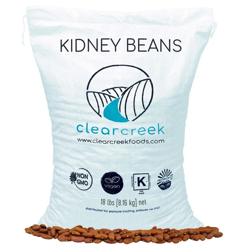 Clear Creek Bulk Kidney Beans, 18 LBS