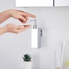 bgl Dispensador de jabón de Acero Inoxidable 304 con Soporte