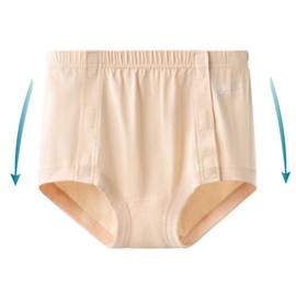 AUSTYLCO Post Surgery Underwear Women's Tearaway Underwear Easy Access, Comfortable Post-Op Medical Shorts for Home Care, Dialysis, Elderly, Fracture, Disability