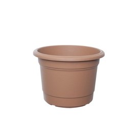 Whitefurze G01R30 30cm Milano Round Planter - Terracotta