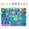 HEARKEN 7x5ft School's Out for The Summer Pool Party Backdrop