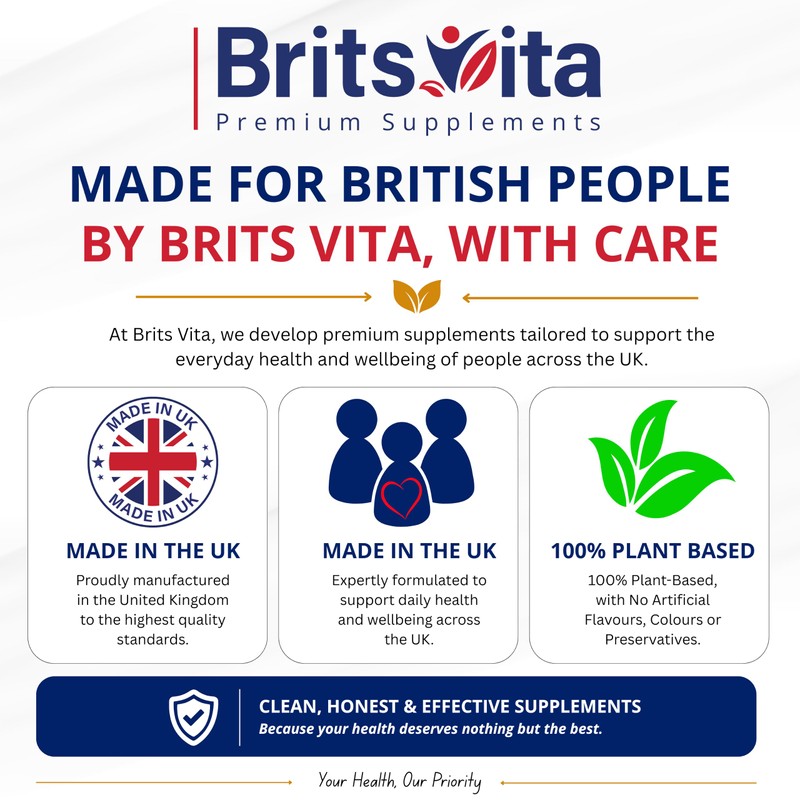 Brits Vita Milk Thistle 180 Vegan Tablets 80% Silymarin UK