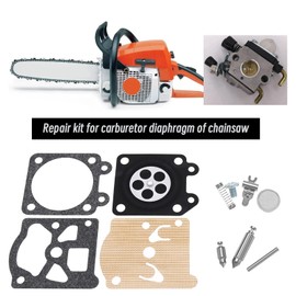 The Lord of the Tools 2 Sets Carburetor Carb Repair Kit Gasket Diaphragm Compatible with Stihl 024 026 MS240 MS260 Chainsaw Replaces K11-WAT Carburetor Parts