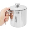 Grease Container 304 Stainless Steel Dustproof Large Capacity Fine Strainer