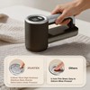 Rechargeable Fabric Shaver,3-Speed Lint Remover for Clothes,Black