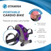Stamina Mini Exercise Bike with Smooth Pedal System - Portable